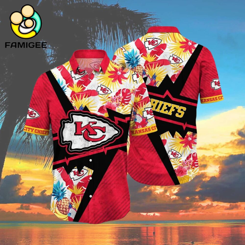 Kansas City Chiefs For Fans Custom Name Summer Football s 1 Hawaiian Shirt 4