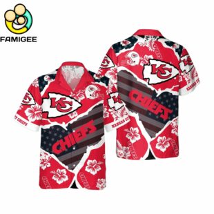 Kansas City Chiefs New Summer Floral Nfl Aloha For Fans 2 Hawaiian Shirt 1