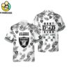 Las Vegas Raiders Best Dad Ever Custom Family Name Best Gift For Dad Hawaiian Shirt 1