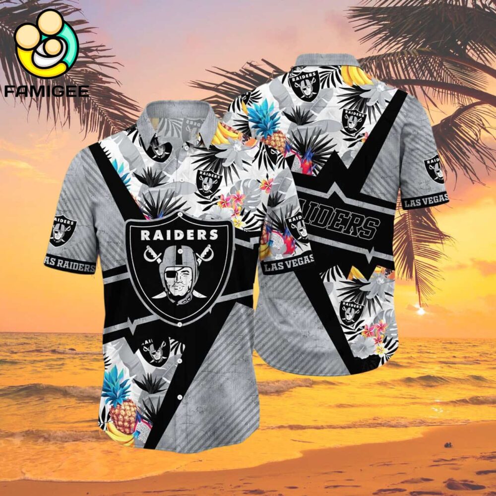 Las Vegas Raiders For Fans Custom Name Summer Football s Hawaiian Shirt 2