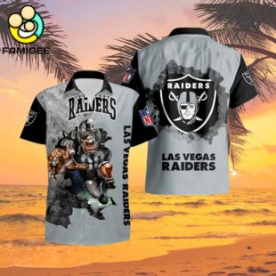 Las Vegas Raiders T Hoodie Nfl Football Hawaiian Shirt 2