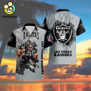 Las Vegas Raiders T Hoodie Nfl Football Hawaiian Shirt 4