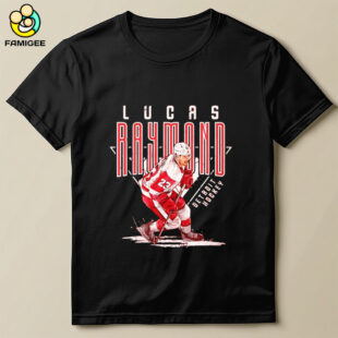 Lucas Raymond Detroit Red Wings Hockey Player Name Shirt