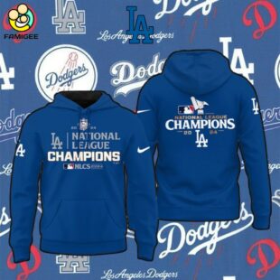 MLB Los Angeles Dodgers 2024 National League Champions Hoodie
