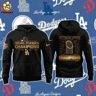 MLB Los Angeles Dodgers 2024 World Series Champions V2 Hoodie