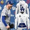 MLB Los Angeles Dodgers Nike White 2024 World Series Champions V2 Hoodie
