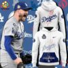 MLB Los Angeles Dodgers Nike White 2024 World Series Champions V3 Hoodie