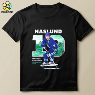 Markus Naslund 19 Vancouver Canucks Hockey Throwback Shirt