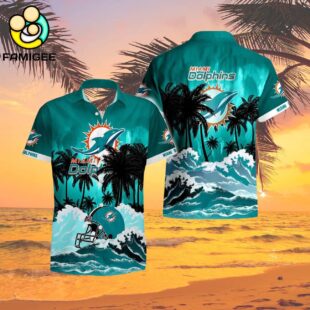 Miami Dolphins Best Ever New Summer Floral Hawaiian Shirt 2