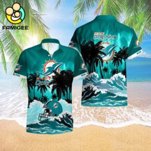 Miami Dolphins Best Ever New Summer Floral Hawaiian Shirt 3