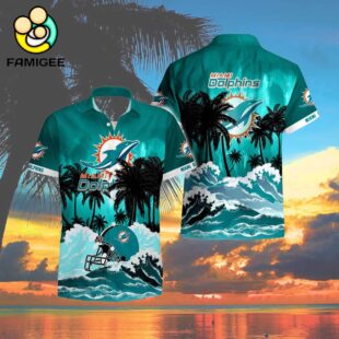 Miami Dolphins Best Ever New Summer Floral Hawaiian Shirt 4