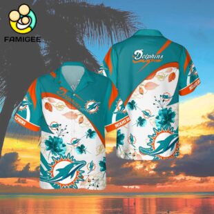 Miami Dolphins Nfl Floral Aloha Hawaiian Shirt 4
