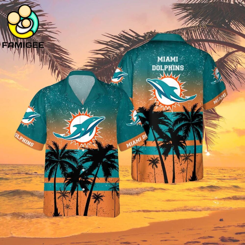 Miami Dolphins Nfl Vintage Floral New Summer Hawaiian Shirt 2