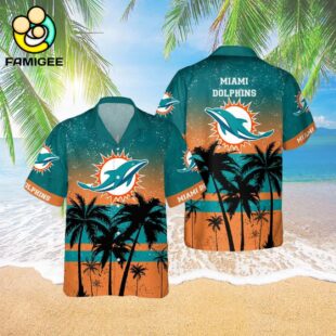 Miami Dolphins Nfl Vintage Floral New Summer Hawaiian Shirt 3