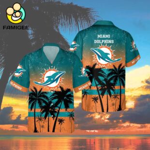 Miami Dolphins Nfl Vintage Floral New Summer Hawaiian Shirt 4