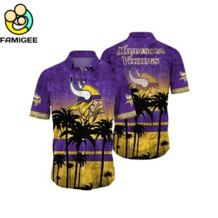 Minnesota Vikings Nfl 2024 Summer V1 Hawaiian Shirt 1