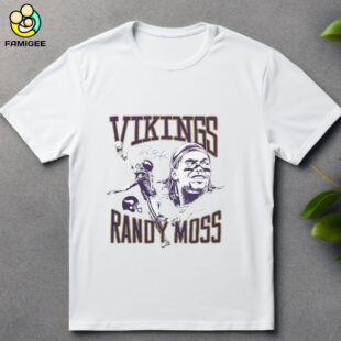 Minnesota Vikings Randy Moss Signature Portrait Shirt