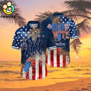 Mlb New York Yankees Independence Day Hawaiian Shirt 2