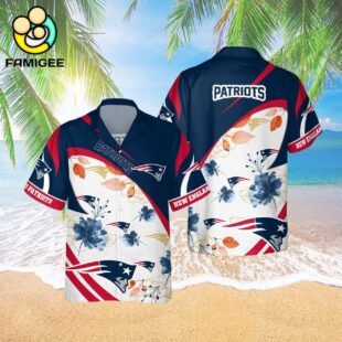New England Patriots Nfl Floral Aloha Hawaiian Shirt 3
