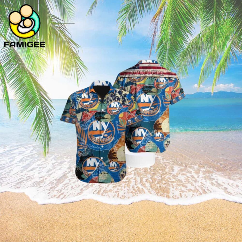 New York Islanders Nhl Personalized Hawaiian Shirt 3