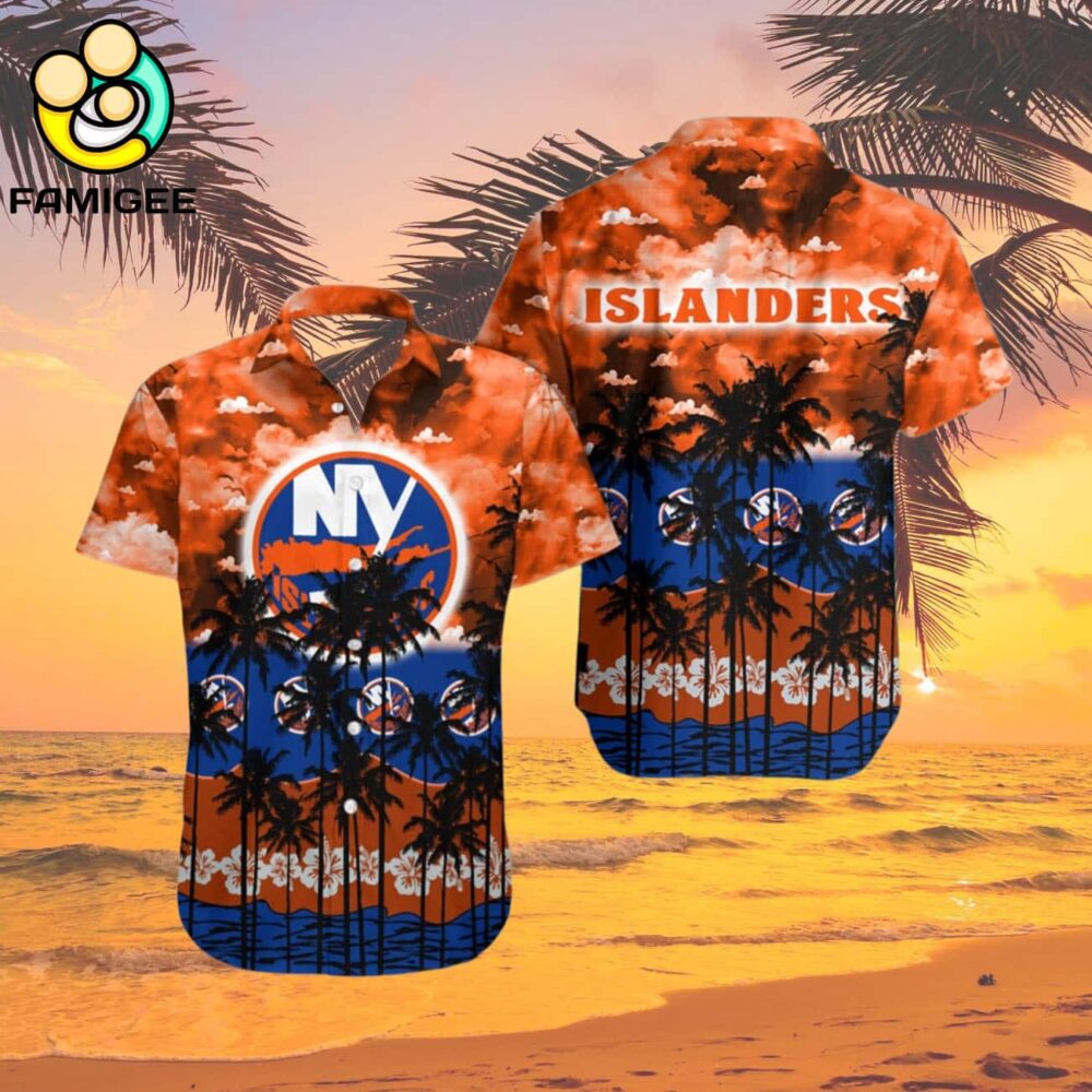 New York Islanders Tree Hawaiian Shirt 2