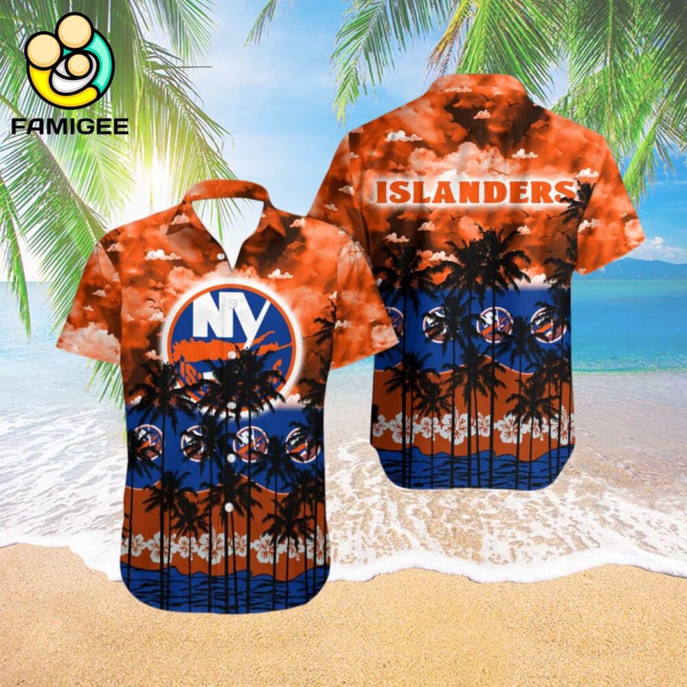 New York Islanders Tree Hawaiian Shirt 3