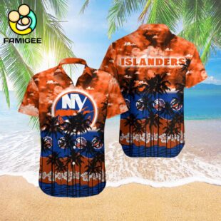 New York Islanders Tree Hawaiian Shirt 3