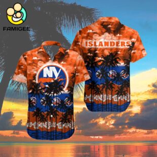New York Islanders Tree Hawaiian Shirt 4