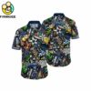 New York Yankees Mlb Tiki Flower Hawaiian Shirt 1