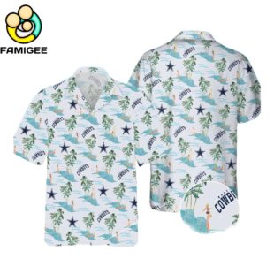 Nfl Dallas Cowboys Sea Beach Hawaiian Shirt 1
