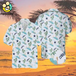 Nfl Dallas Cowboys Sea Beach Hawaiian Shirt 2