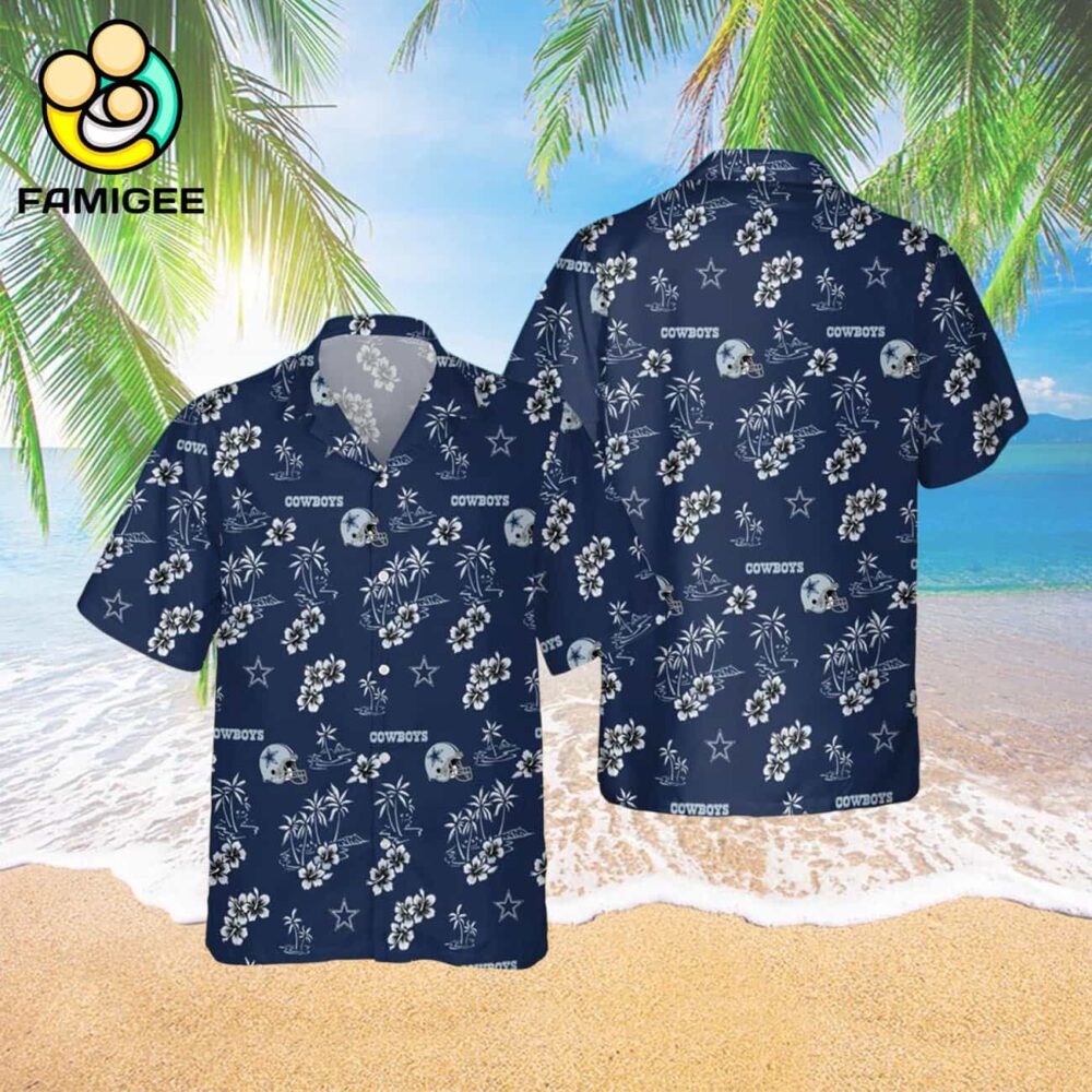 Nfl Dallas Cowboys Tropical Hawaiian Shirt 3