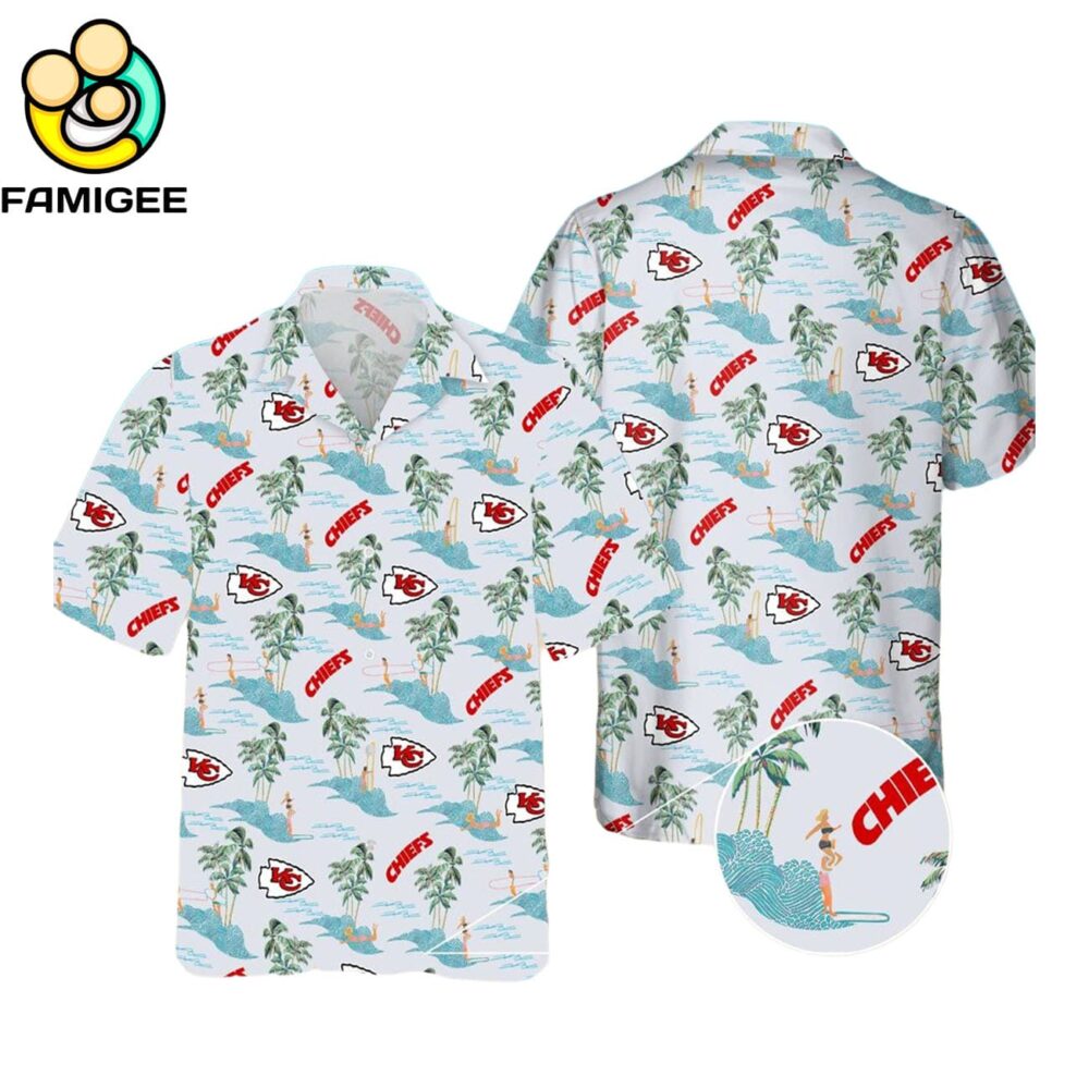 Nfl Kansas City Chiefs Sea Beach Hawaiian Shirt 1