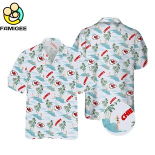 Nfl Kansas City Chiefs Sea Beach Hawaiian Shirt 1