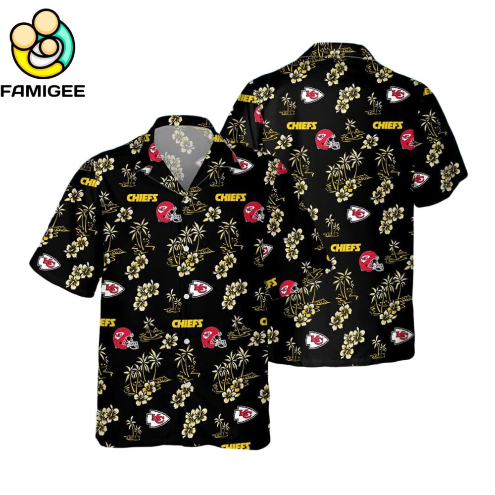 Nfl Kansas City Chiefs Tropical Hawaiian Shirt 1