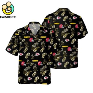 Nfl Kansas City Chiefs Tropical Hawaiian Shirt 1