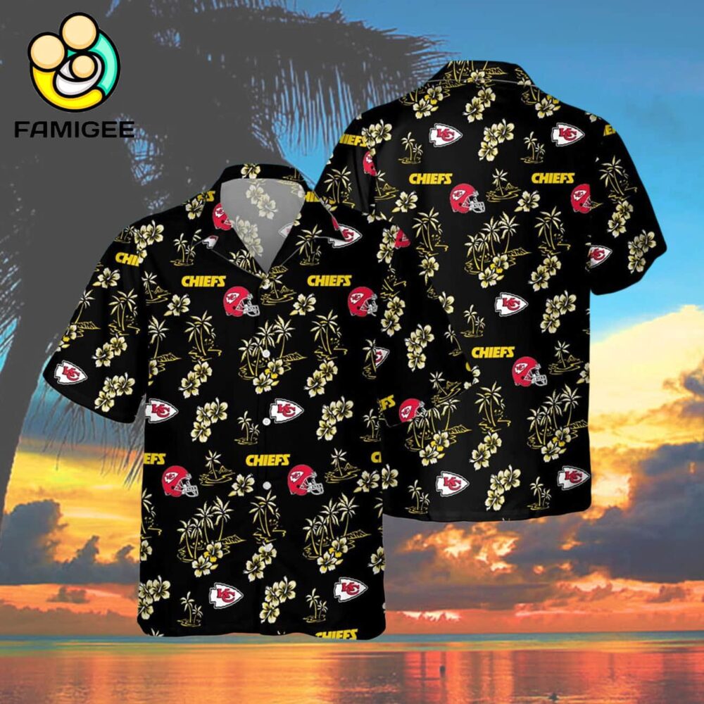 Nfl Kansas City Chiefs Tropical Hawaiian Shirt 4