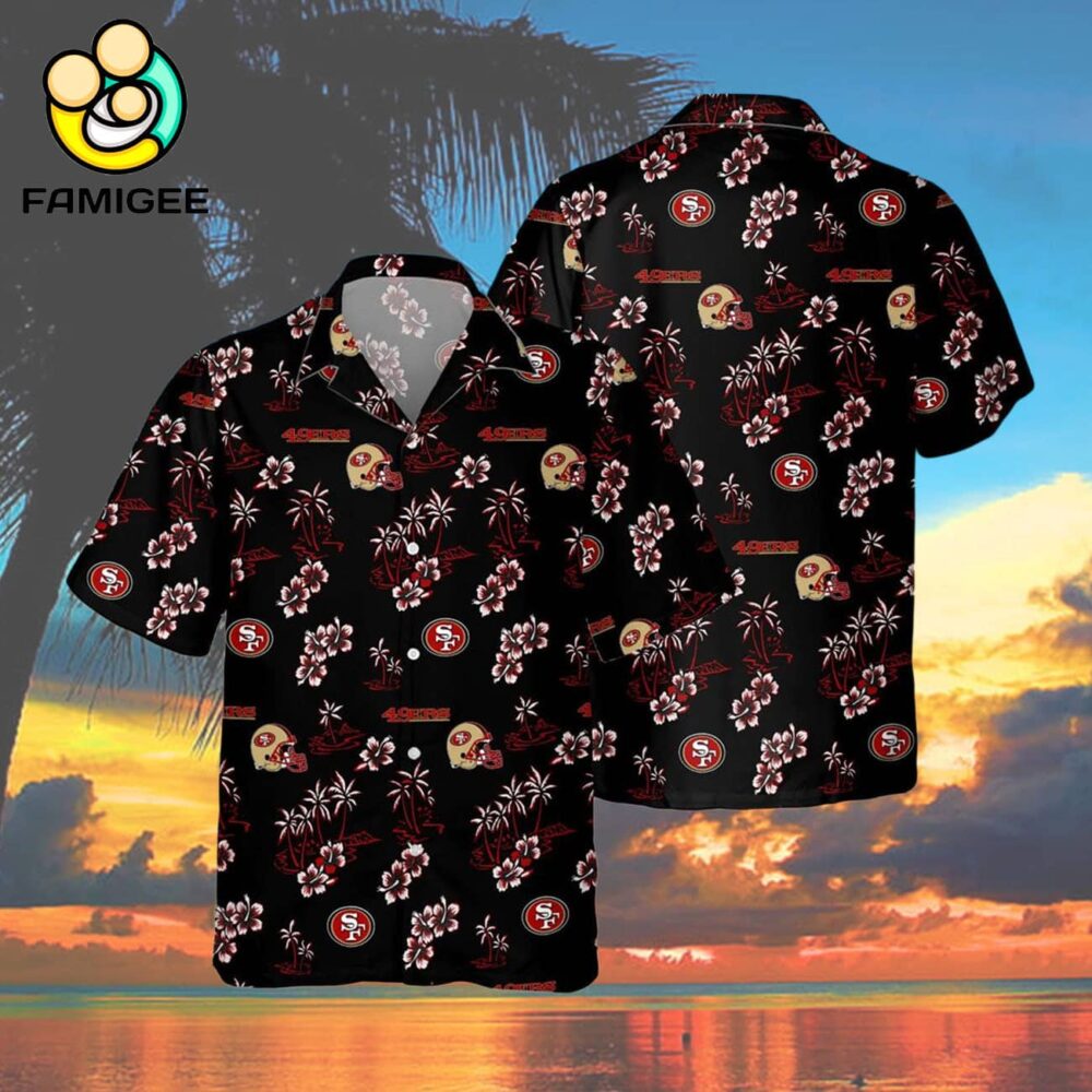 Nfl San Francisco 49ers Tropical Hawaiian Shirt 4