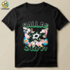 Nhl Dallas Stars Hockey Flower Logo Shirt