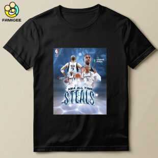 Official Chris Paul From San Antonio Spurs Has Surpassed Jason Kidd To Become The Player With The Second Most Steals In Nba History Behind John Stockton Shirt