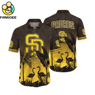 San Diego Padres Mlb Hawaiian Shirt 1