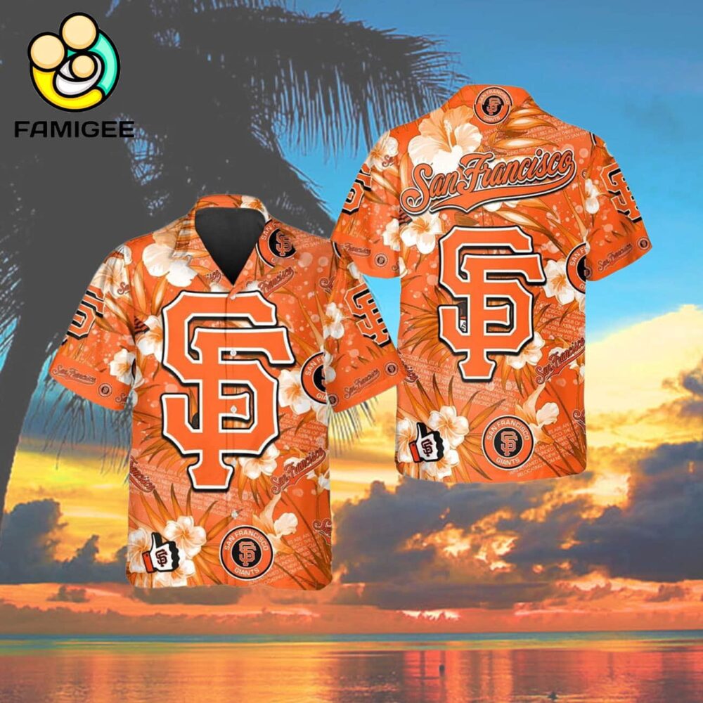 San Francisco Giants Hawaiian Shirt 4