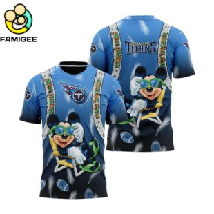 Tennessee Titans Hawaiian Nfl Football 4th Of July All Over Print Hawaiian Shirt 1