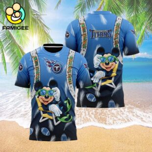 Tennessee Titans Hawaiian Nfl Football 4th Of July All Over Print Hawaiian Shirt 3