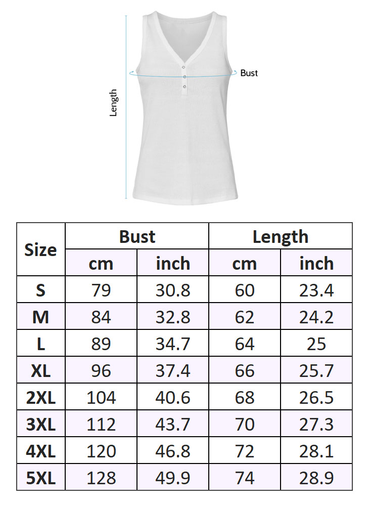 Size Women V-Neck Ribbed Tank Top