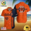Chicago Bears NFL Logo Pattern Custom Hawaiian Shirt