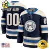 Columbus Blue Jackets Navy Alternate Premium Custom Hockey Jersey
