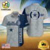 Dallas Cowboys NFL Logo Pattern Custom Hawaiian Shirt