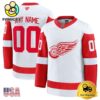 Detroit Red Wings White Away Premium Custom Hockey Jersey