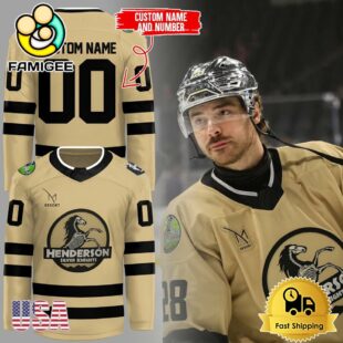 Henderson Silver Knights x Jurassic World Hockey Jersey